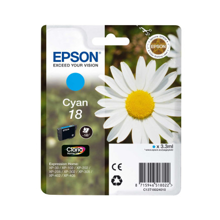 Epson Daisy C13T180240 cartouche d'encre 1 pièce(s) Original Cyan