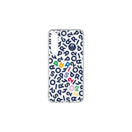 Samsung Coque Lettres Paris 2024 pour Galaxy A55 5G