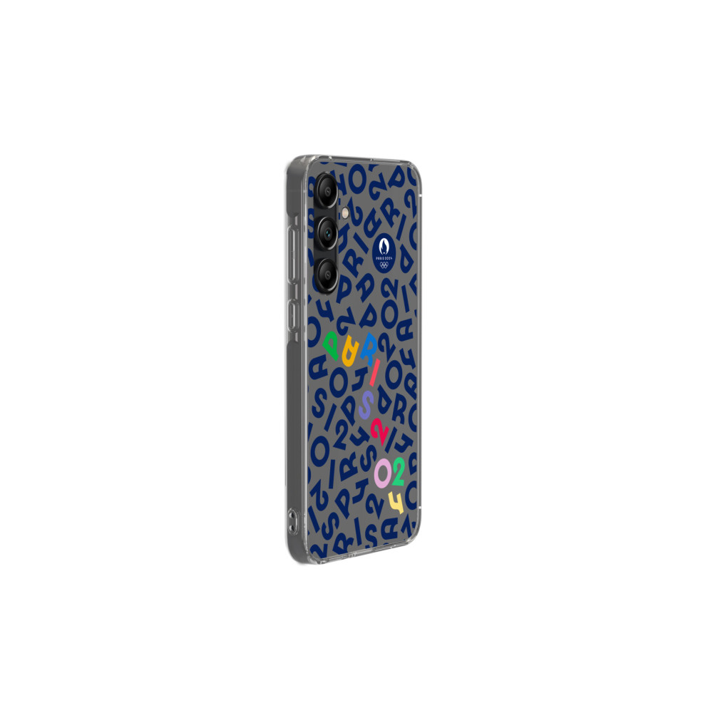 Samsung Coque Lettres Paris 2024 pour Galaxy A55 5G