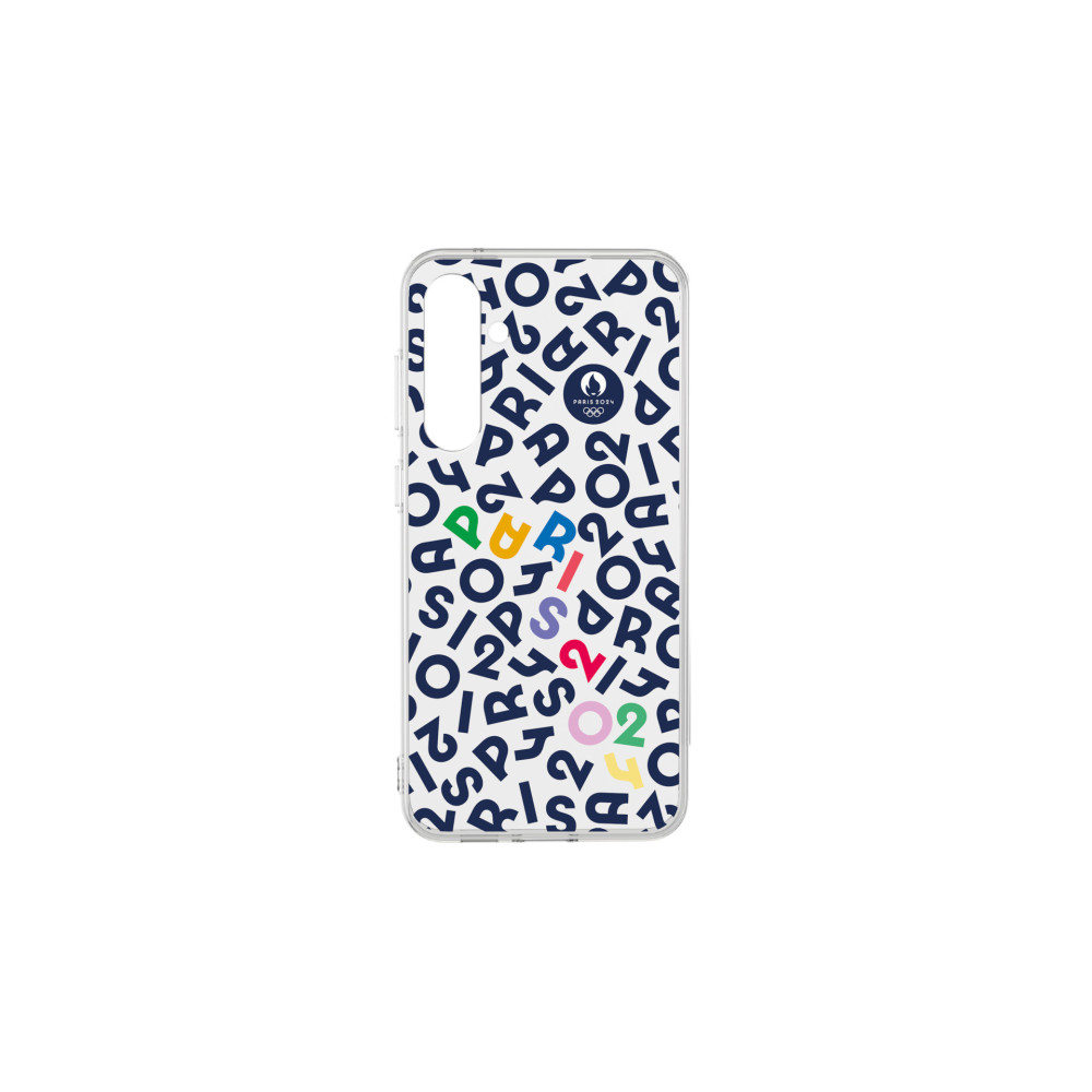 Samsung Coque lettres Paris 2024 pour Galaxy S23 FE