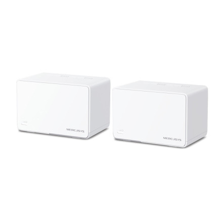 Mercusys Halo H80X(2-pack) Bi-bande (2,4 GHz   5 GHz) Wi-Fi 6 (802.11ax) Blanc 3 Interne