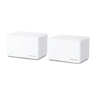 Mercusys Halo H80X(2-pack) Bi-bande (2,4 GHz   5 GHz) Wi-Fi 6 (802.11ax) Blanc 3 Interne