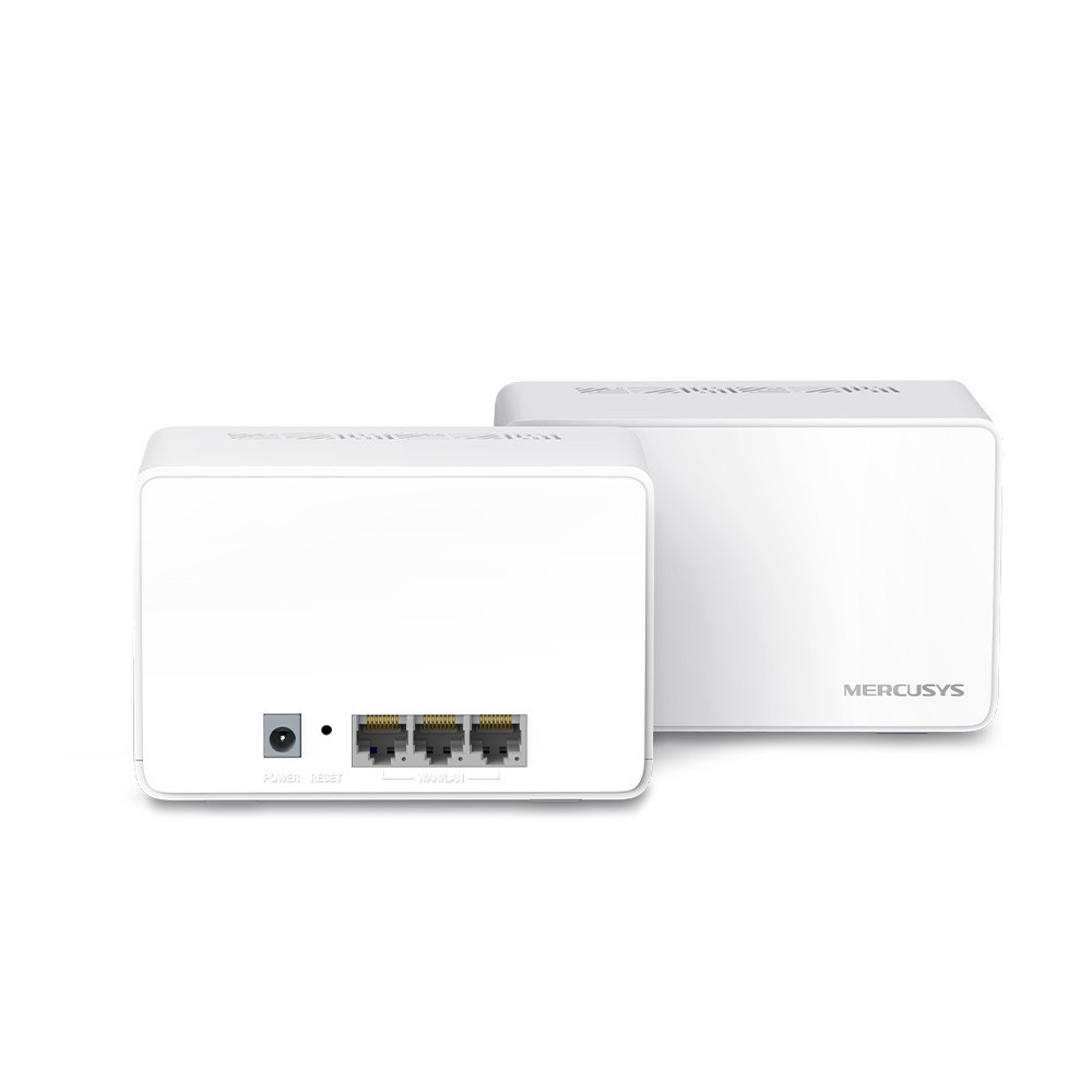 Mercusys Halo H80X(2-pack) Bi-bande (2,4 GHz   5 GHz) Wi-Fi 6 (802.11ax) Blanc 3 Interne