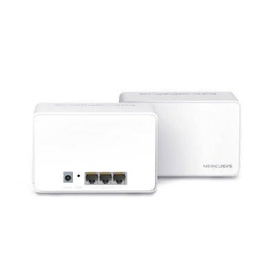 Mercusys Halo H80X(2-pack) Bi-bande (2,4 GHz   5 GHz) Wi-Fi 6 (802.11ax) Blanc 3 Interne