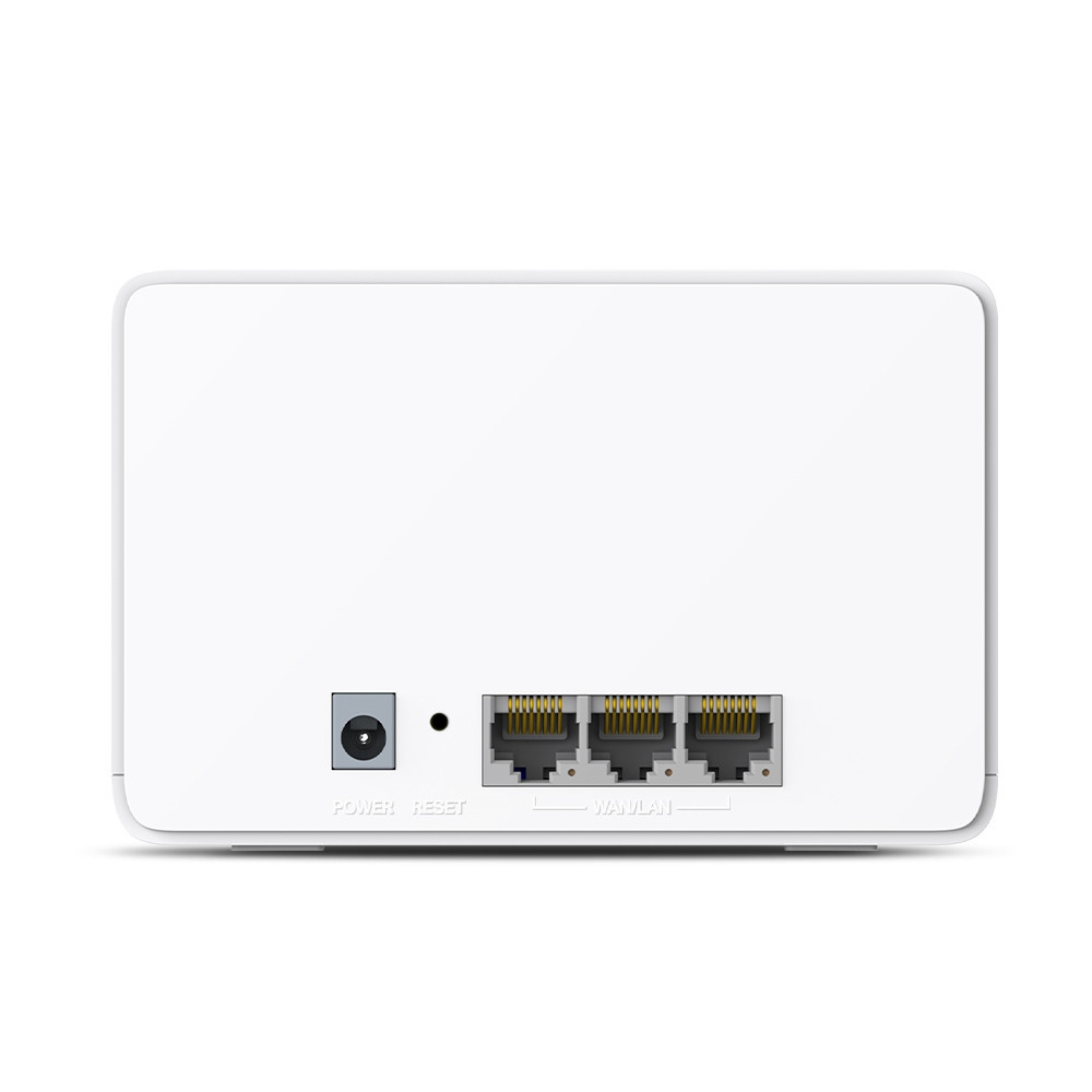 Mercusys Halo H80X(2-pack) Bi-bande (2,4 GHz   5 GHz) Wi-Fi 6 (802.11ax) Blanc 3 Interne