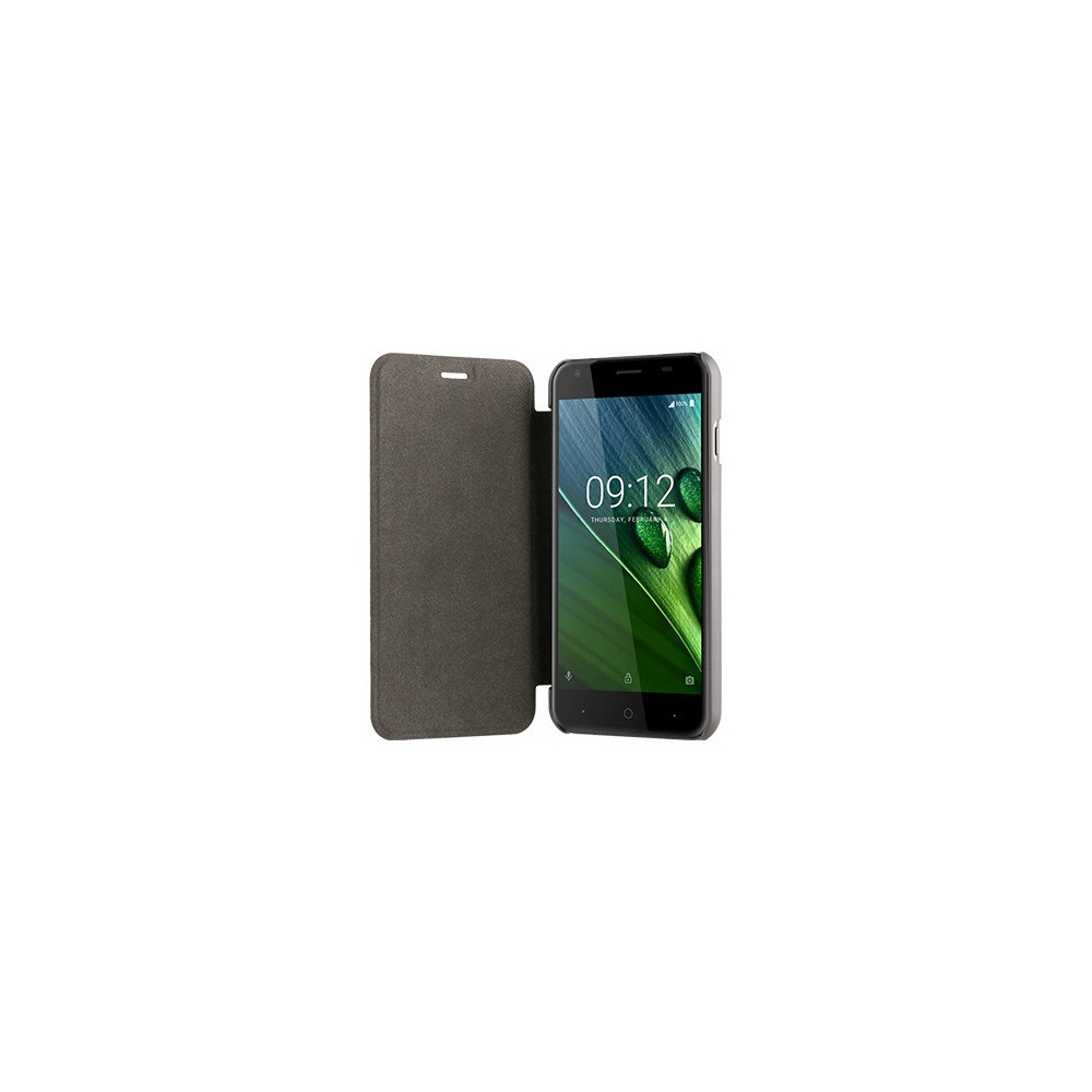 Acer HP.ACBST.021 coque de protection pour téléphones portables Folio porte carte Noir, Gris
