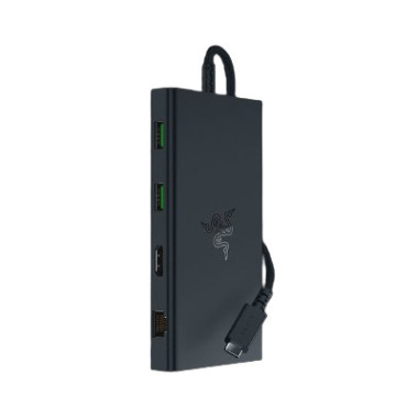 Razer USB-C Dock Avec fil USB 3.2 Gen 1 (3.1 Gen 1) Type-C Noir