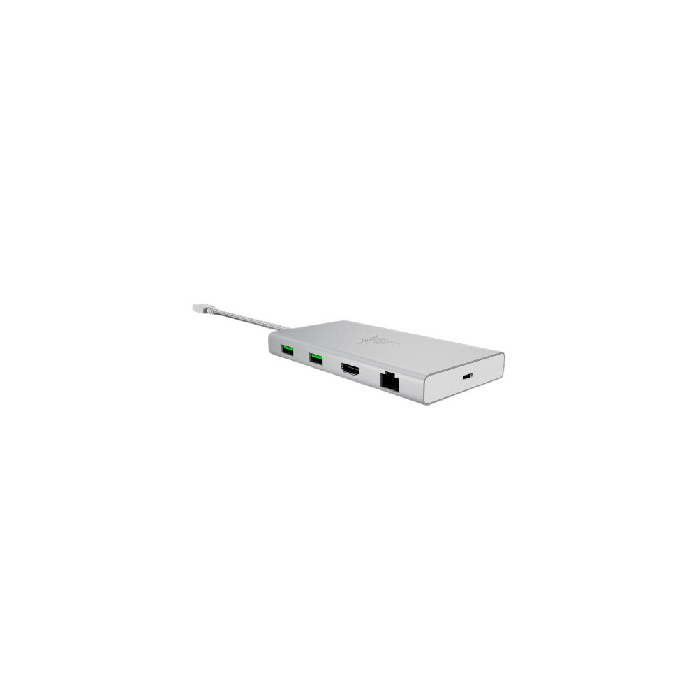 Razer USB-C Dock Avec fil USB 3.2 Gen 1 (3.1 Gen 1) Type-C Aluminium
