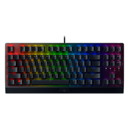 Razer BlackWidow V3 Tenkeyless clavier Jouer AZERTY Français Noir