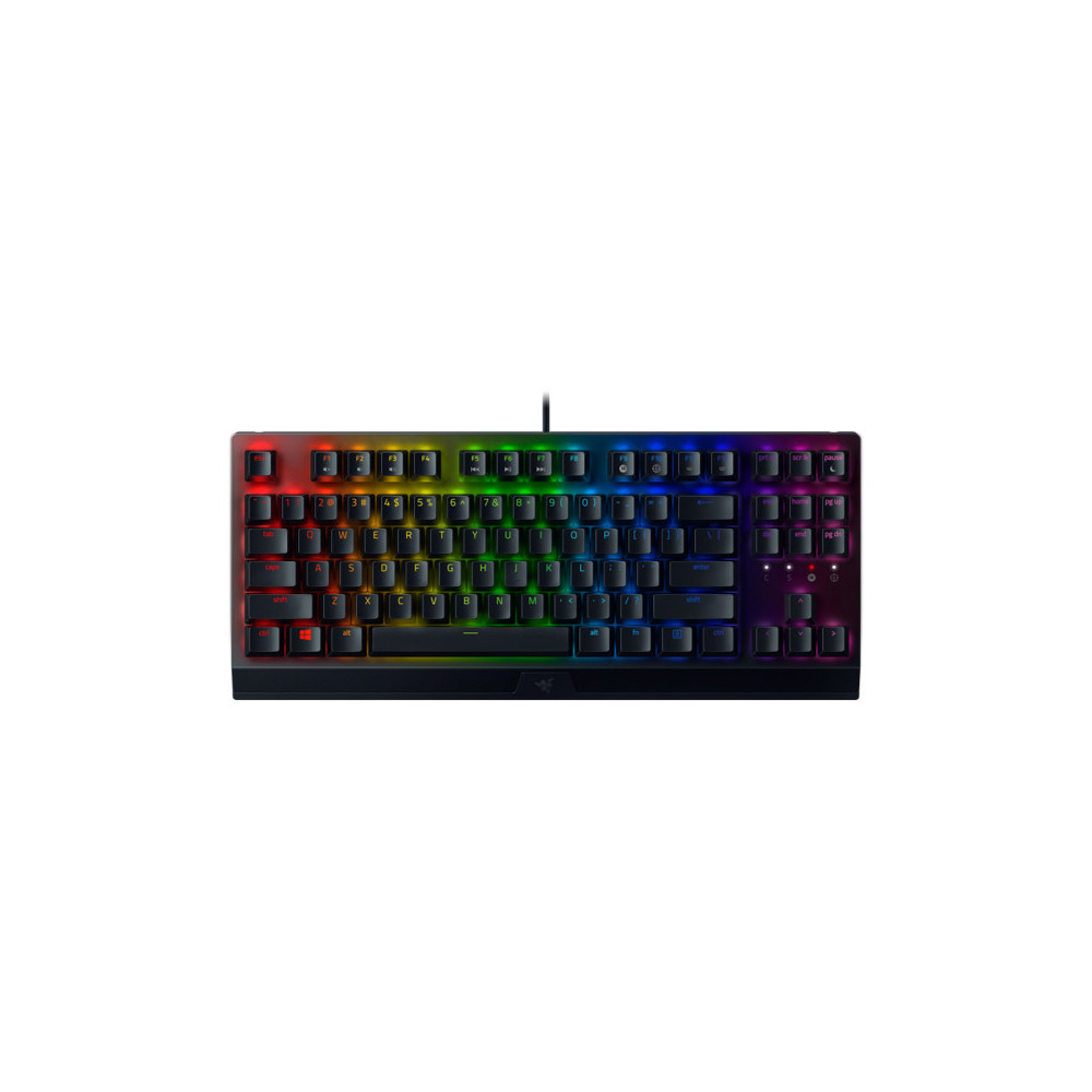 Razer BlackWidow V3 Tenkeyless clavier Jouer AZERTY Français Noir