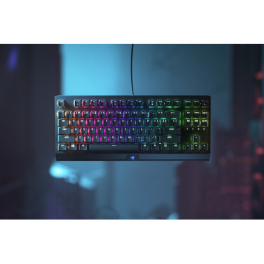 Razer BlackWidow V3 Tenkeyless clavier Jouer AZERTY Français Noir