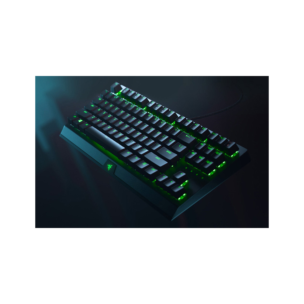 Razer BlackWidow V3 Tenkeyless clavier Jouer AZERTY Français Noir