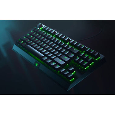 Razer BlackWidow V3 Tenkeyless clavier Jouer AZERTY Français Noir
