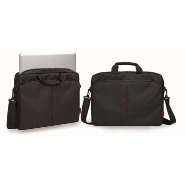 WE Classic 39,6 cm (15.6") Sac Messenger Noir, Rouge