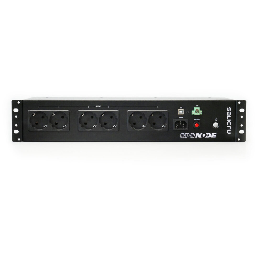 Salicru SPS 900 Node alimentation d'énergie non interruptible Veille 0,9 kVA 480 W 8 sortie(s) CA