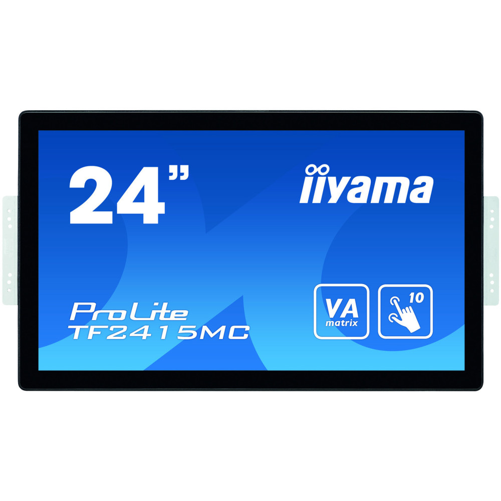 iiyama ProLite TF2415MC-B2 écran plat de PC 60,5 cm (23.8") 1920 x 1080 pixels Full HD LCD Écran tactile Multi-utilisateur Noir iiyama ProLite TF2415MC-B2 écran plat de PC 60,5 cm (23.8") 1920 x 1080 pixels Full HD LCD Écran tactile Multi-utilisateur Noir