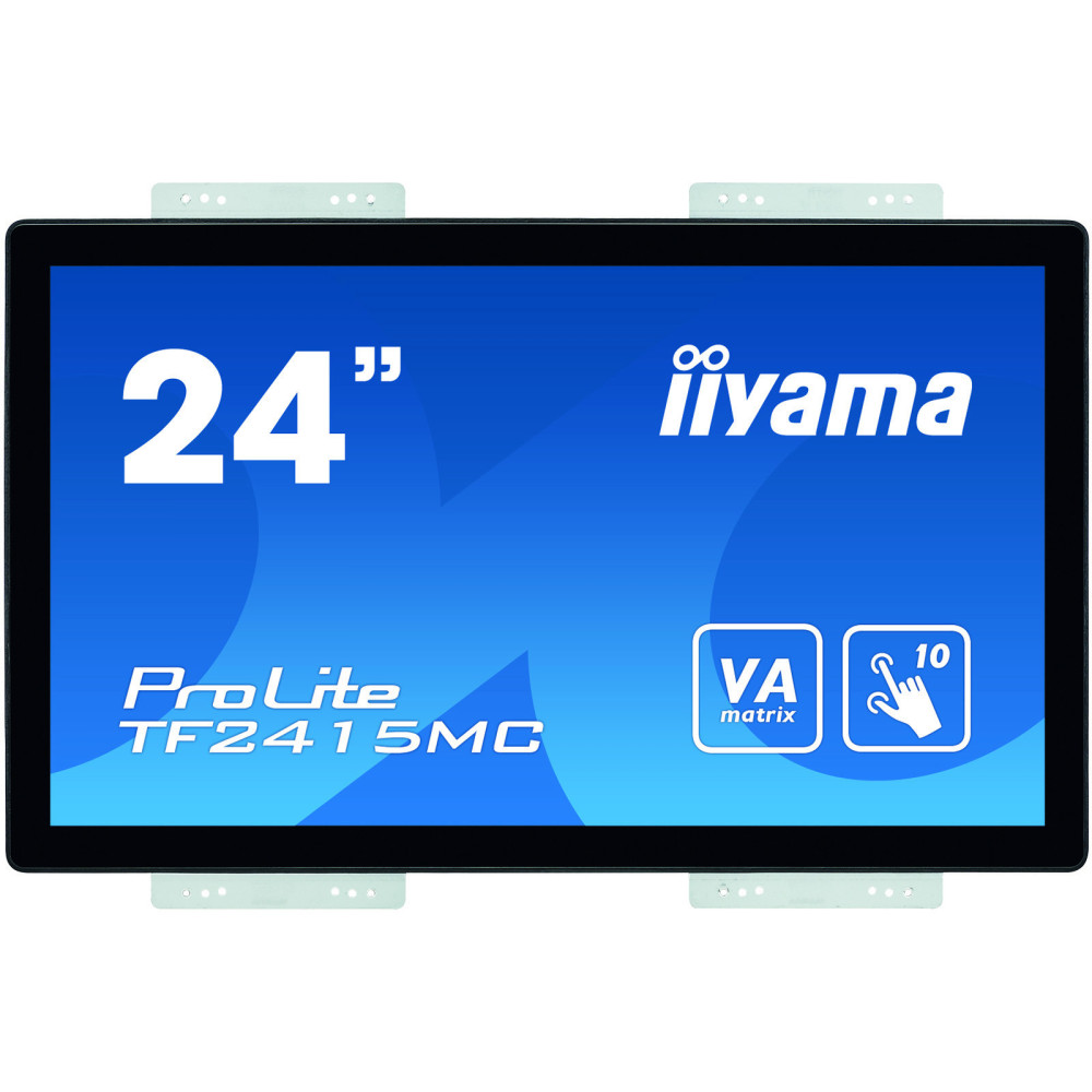 iiyama ProLite TF2415MC-B2 écran plat de PC 60,5 cm (23.8") 1920 x 1080 pixels Full HD LCD Écran tactile Multi-utilisateur Noir