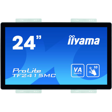 iiyama ProLite TF2415MC-B2 écran plat de PC 60,5 cm (23.8") 1920 x 1080 pixels Full HD LCD Écran tactile Multi-utilisateur Noir