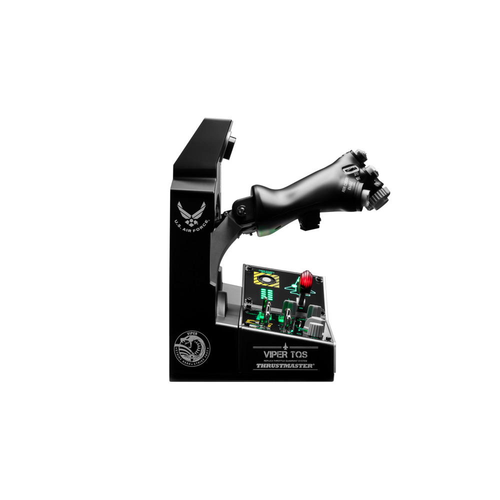 Thrustmaster VIPER TQS MISSION PACK Noir USB Joystick + levier de commande du moteur PC