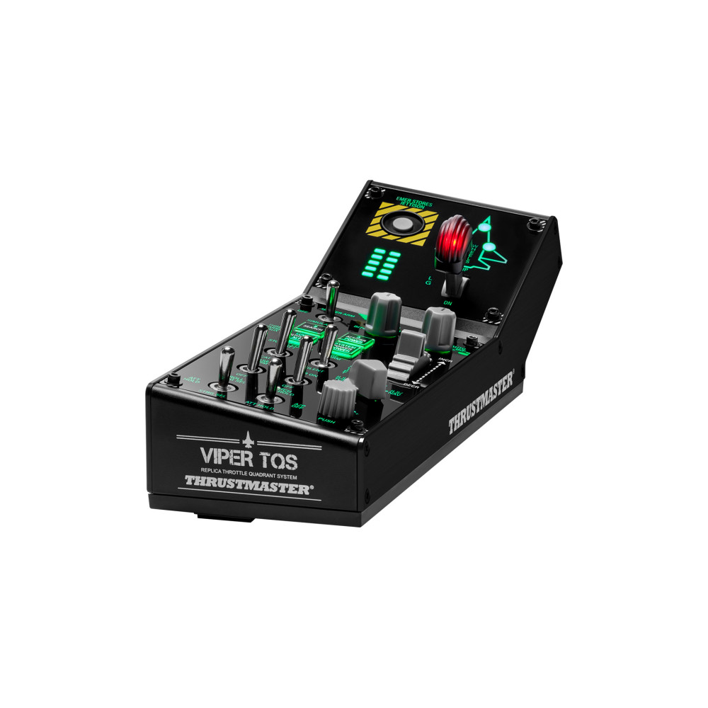 Thrustmaster VIPER Panel Noir USB Joystick + levier de commande du moteur PC Thrustmaster VIPER Panel Noir USB Joystick + levier de commande du moteur PC