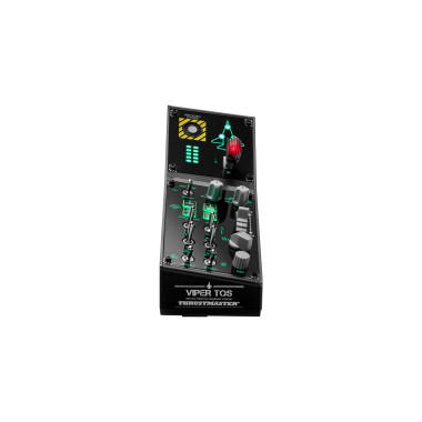Thrustmaster VIPER Panel Noir USB Joystick + levier de commande du moteur PC