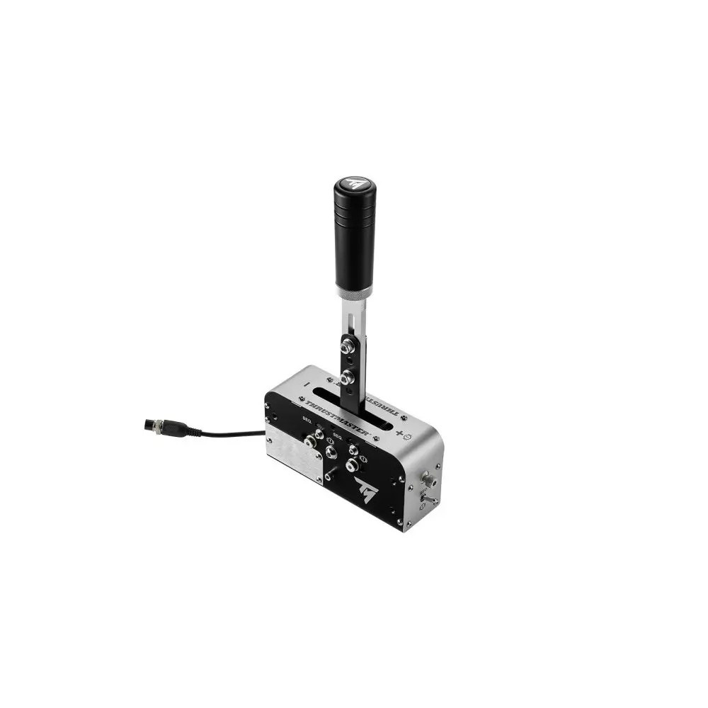 Thrustmaster 4060306 accessoire de jeux vidéo Noir, Argent USB Frein à main PC, PlayStation 4, PlayStation 5, Xbox One, Xbox Thrustmaster 4060306 accessoire de jeux vidéo Noir, Argent USB Frein à main PC, PlayStation 4, PlayStation 5, Xbox One, Xbox