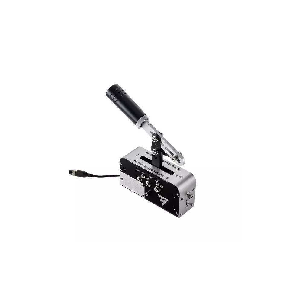 Thrustmaster 4060306 accessoire de jeux vidéo Noir, Argent USB Frein à main PC, PlayStation 4, PlayStation 5, Xbox One, Xbox