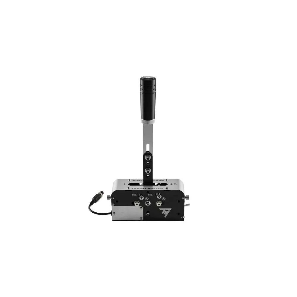 Thrustmaster 4060306 accessoire de jeux vidéo Noir, Argent USB Frein à main PC, PlayStation 4, PlayStation 5, Xbox One, Xbox