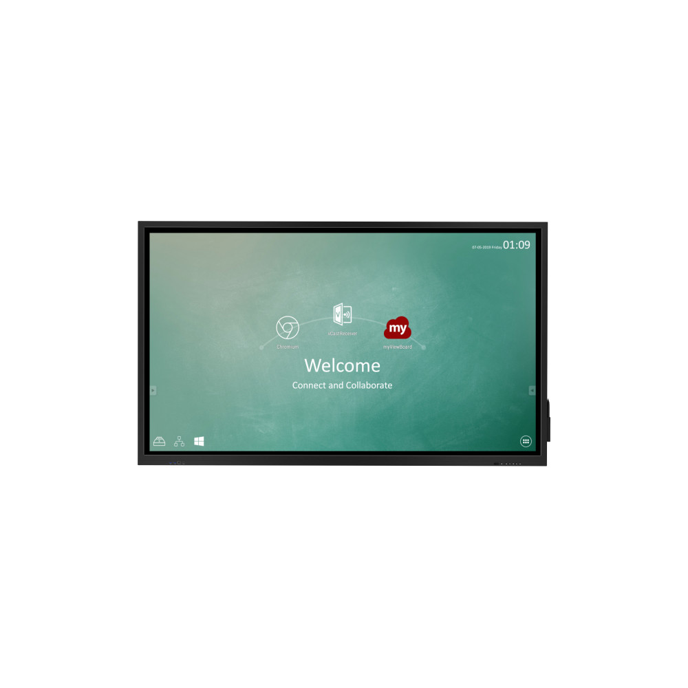 Viewsonic IFP7530 tableau blanc interactif 190,5 cm (75") 3840 x 2160 pixels Écran tactile Noir Viewsonic IFP7530 tableau blanc interactif 190,5 cm (75") 3840 x 2160 pixels Écran tactile Noir