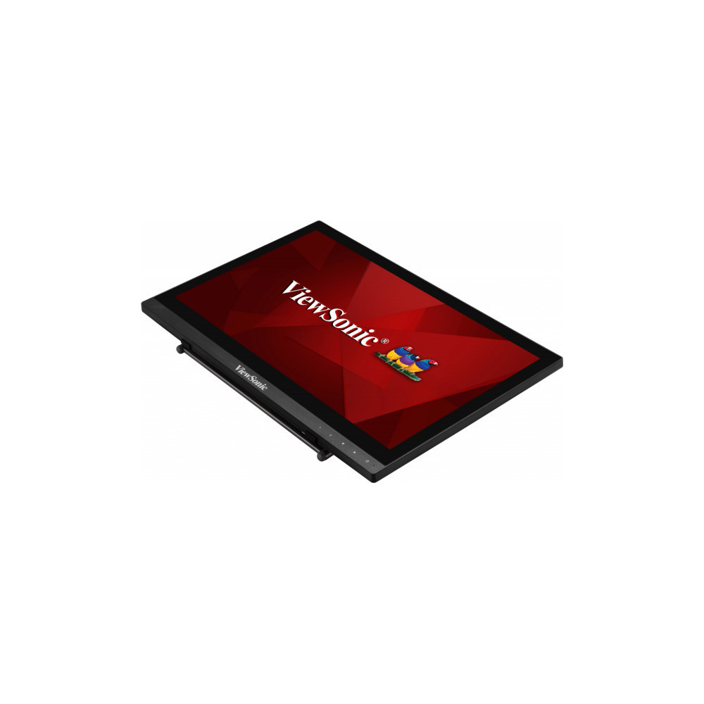 Viewsonic TD1630-3 écran plat de PC 39,6 cm (15.6") 1366 x 768 pixels HD LCD Écran tactile Multi-utilisateur Noir