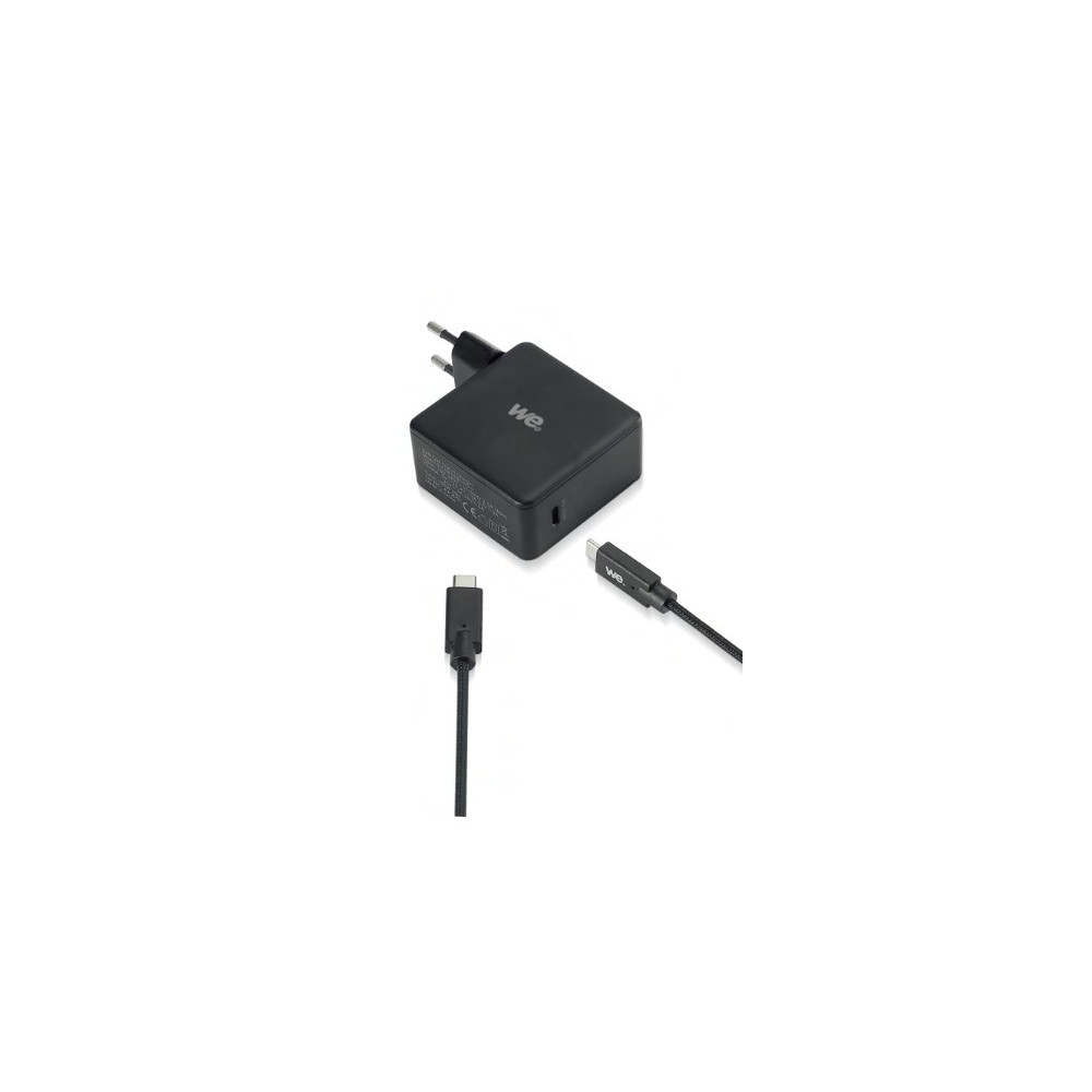 WE WEAL1USBC200N100W adaptateur de puissance & onduleur Intérieure 100 W Noir WE WEAL1USBC200N100W adaptateur de puissance & onduleur Intérieure 100 W Noir