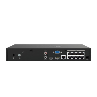 TP-Link VIGI NVR1008H-8P Enregistreur vidéo sur réseau Noir
