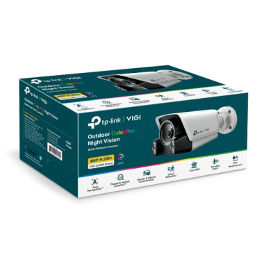 TP-Link VIGI C340S Balle (forme) Caméra de sécurité IP Extérieure 2688 x 1520 pixels Mur