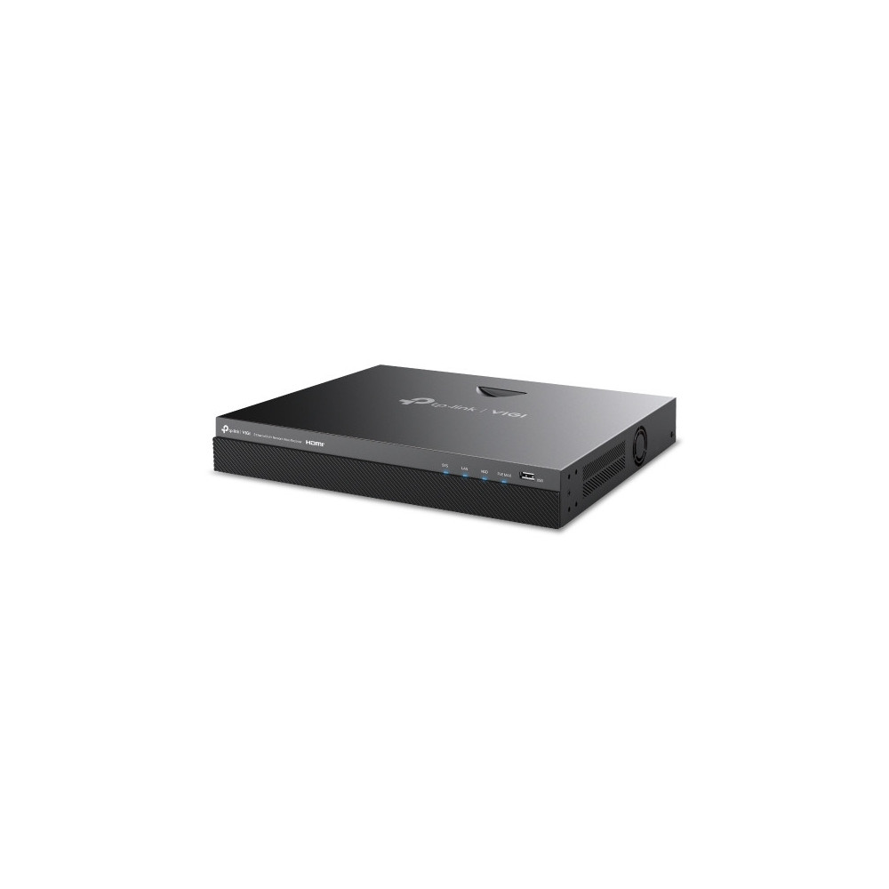 TP-Link VIGI NVR2008H-8MP Enregistreur vidéo sur réseau Noir