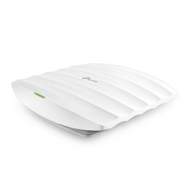 TP-Link EAP110 point d'accès réseaux locaux sans fil 300 Mbit s Blanc Connexion Ethernet, supportant l'alimentation via ce port