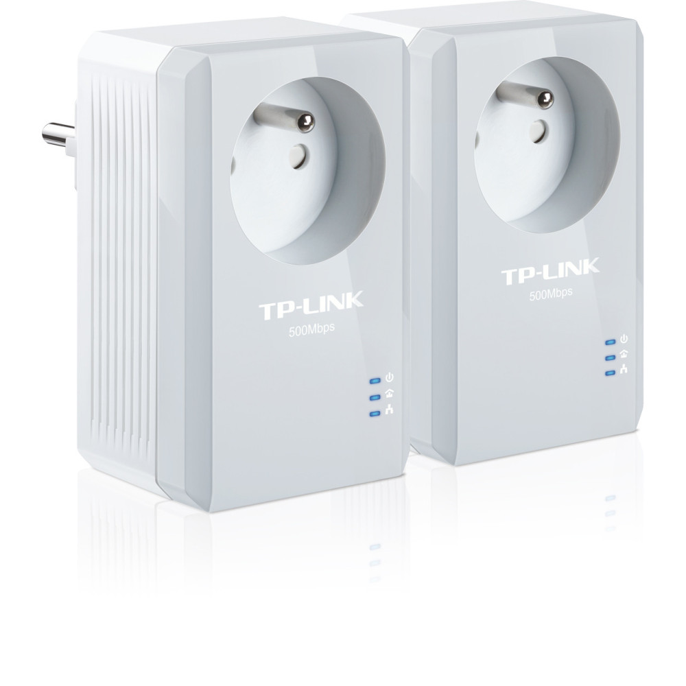 TP-Link TL-PA4015PKIT 500 Mbit s Ethernet LAN Blanc 2 pièce(s) TP-Link TL-PA4015PKIT 500 Mbit s Ethernet LAN Blanc 2 pièce(s)