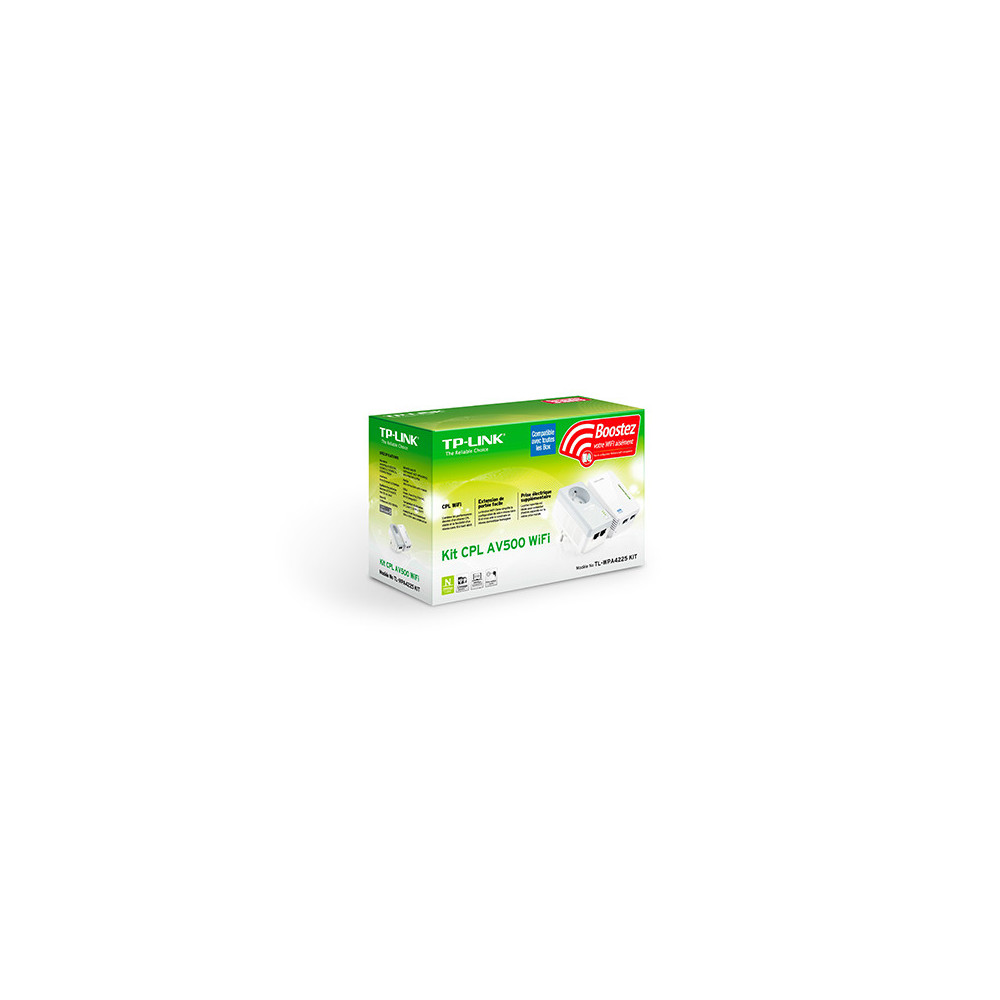 TP-Link TL-WPA4225 KIT Adaptateur réseau CPL 500 Mbit s Ethernet LAN Wifi Blanc 2 pièce(s)