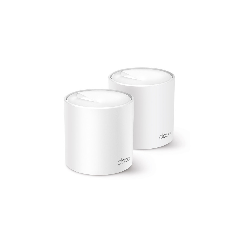 TP-Link Deco X50 (2-pack) Bi-bande (2,4 GHz 5 GHz) Wi-Fi 6 (802.11ax) Blanc 3 Interne TP-Link Deco X50 (2-pack) Bi-bande (2,4 GHz 5 GHz) Wi-Fi 6 (802.11ax) Blanc 3 Interne