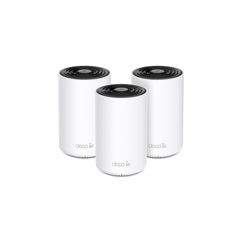 TP-Link Deco XE75 Tri-bande (2,4 GHz 5 GHz 6 GHz) Wi-Fi 6E (802.11ax) Blanc 3 Interne TP-Link Deco XE75 Tri-bande (2,4 GHz 5 GHz 6 GHz) Wi-Fi 6E (802.11ax) Blanc 3 Interne