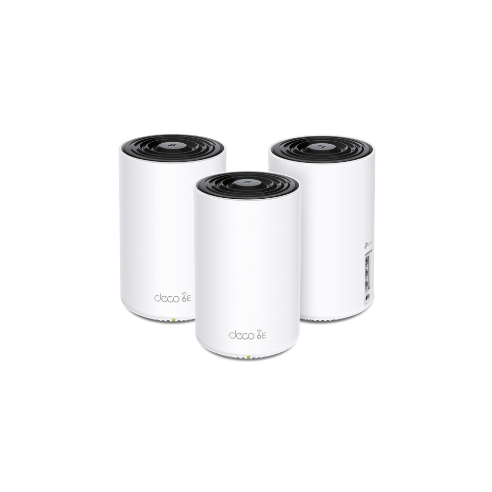 TP-Link Deco XE75 Tri-bande (2,4 GHz   5 GHz   6 GHz) Wi-Fi 6E (802.11ax) Blanc 3 Interne