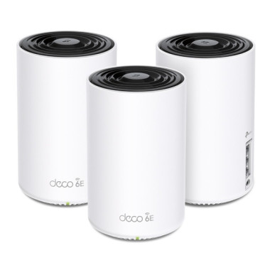 TP-Link Deco XE75 Tri-bande (2,4 GHz   5 GHz   6 GHz) Wi-Fi 6E (802.11ax) Blanc 3 Interne