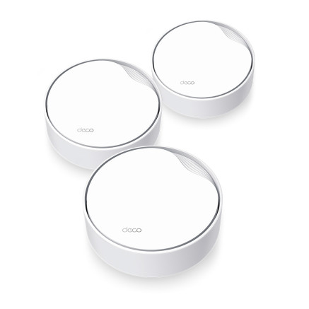 TP-Link DECO X50-PoE(3-PACK) Bi-bande (2,4 GHz   5 GHz) Wi-Fi 6 (802.11ax) Blanc 2 Interne