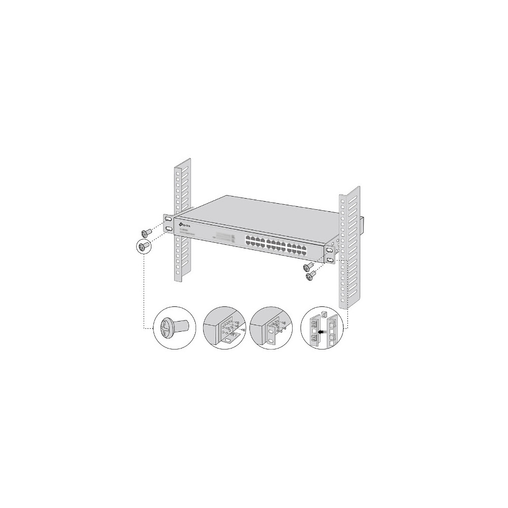 TP-Link Omada RackMount Kit-19 Kit de montage