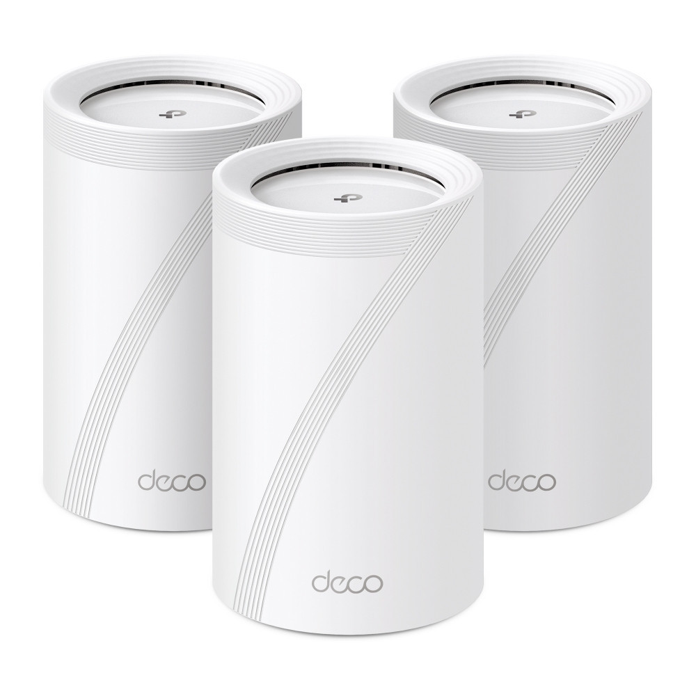 TP-Link Deco BE65 Tri-bande (2,4 GHz 5 GHz 6 GHz) Wi-Fi 7 (802.11be) Blanc 4 Interne TP-Link Deco BE65 Tri-bande (2,4 GHz 5 GHz 6 GHz) Wi-Fi 7 (802.11be) Blanc 4 Interne