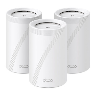 TP-Link Deco BE65 Tri-bande (2,4 GHz   5 GHz   6 GHz) Wi-Fi 7 (802.11be) Blanc 4 Interne