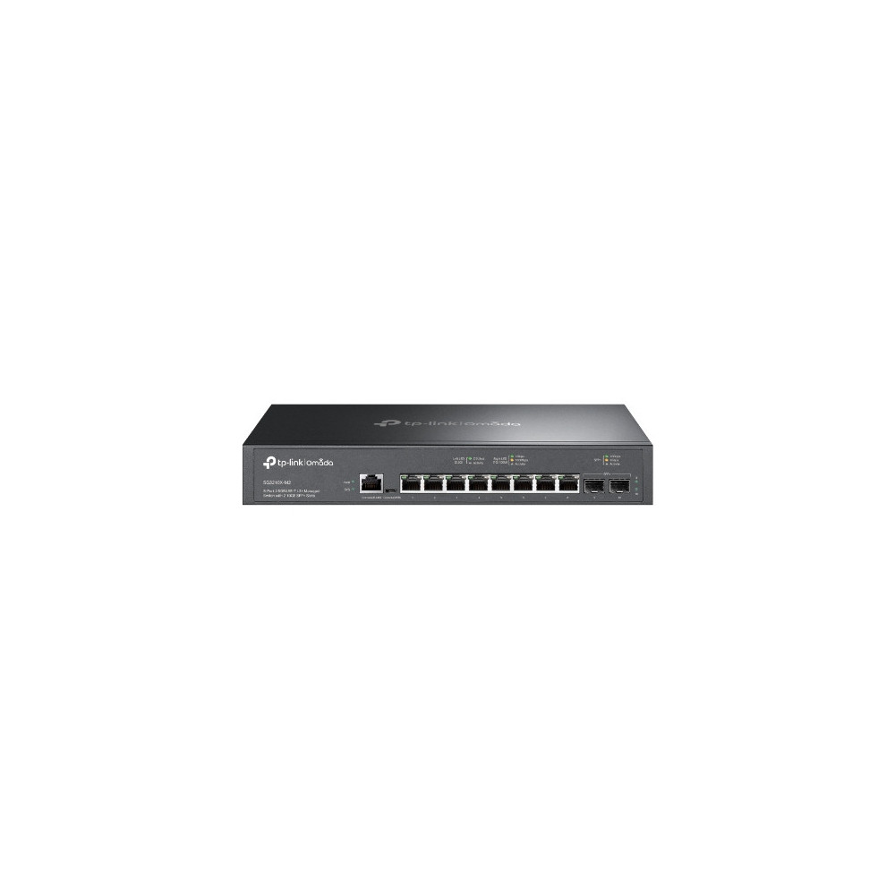 TP-Link Omada SG3210X-M2 commutateur réseau Géré L2+ 2.5G Ethernet (100 1000 2500) 1U Noir TP-Link Omada SG3210X-M2 commutateur réseau Géré L2+ 2.5G Ethernet (100 1000 2500) 1U Noir