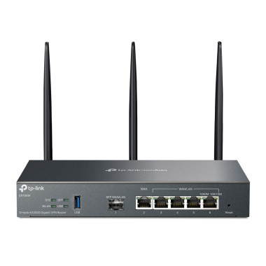 TP-Link Omada ER706W routeur sans fil Gigabit Ethernet Bi-bande (2,4 GHz   5 GHz) Noir