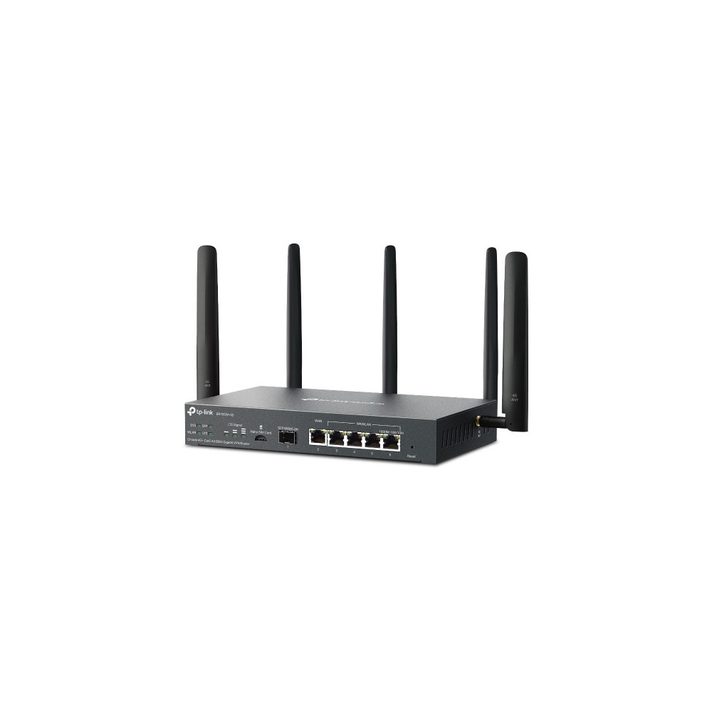 TP-Link Omada ER706W-4G routeur sans fil Gigabit Ethernet Bi-bande (2,4 GHz   5 GHz) Noir