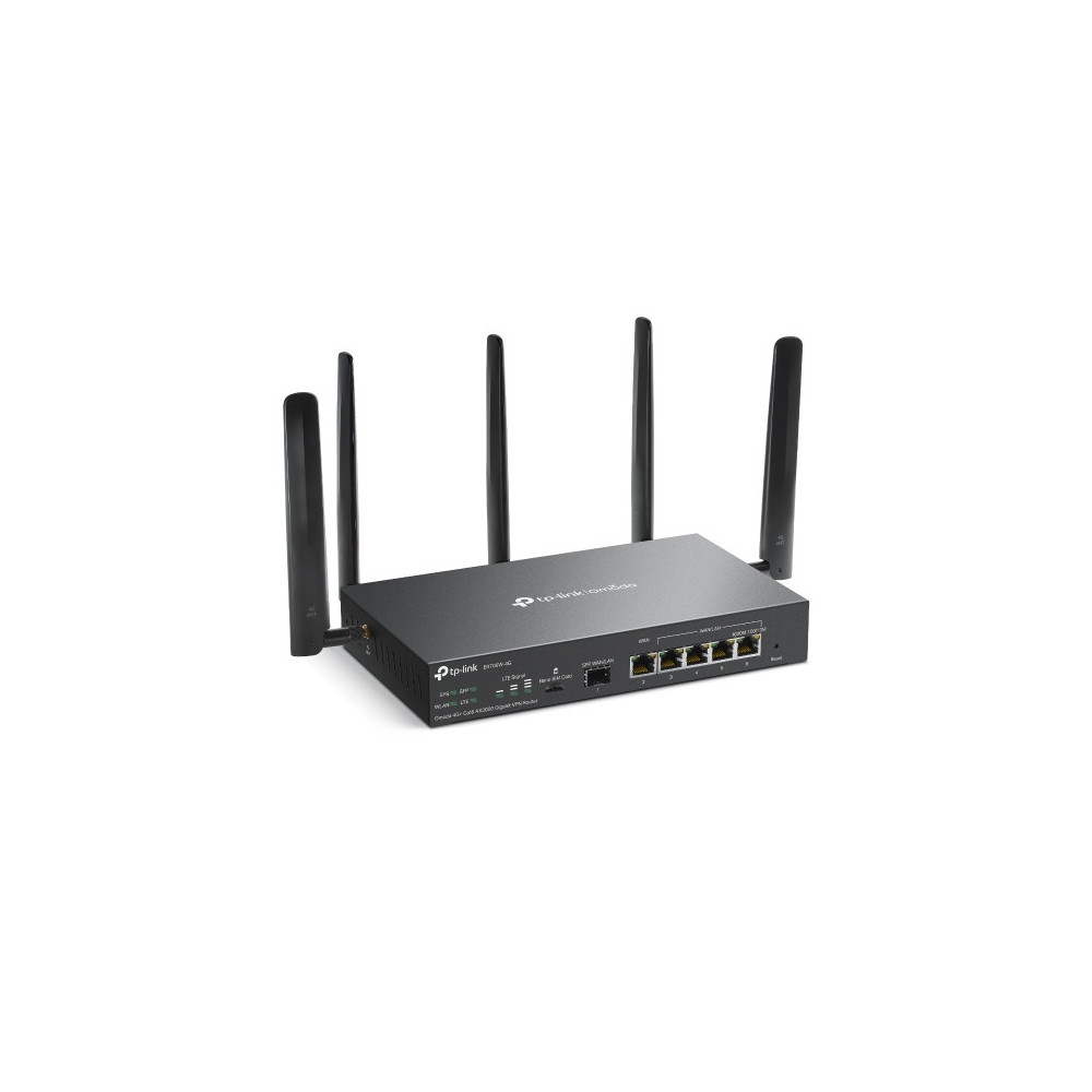 TP-Link Omada ER706W-4G routeur sans fil Gigabit Ethernet Bi-bande (2,4 GHz   5 GHz) Noir