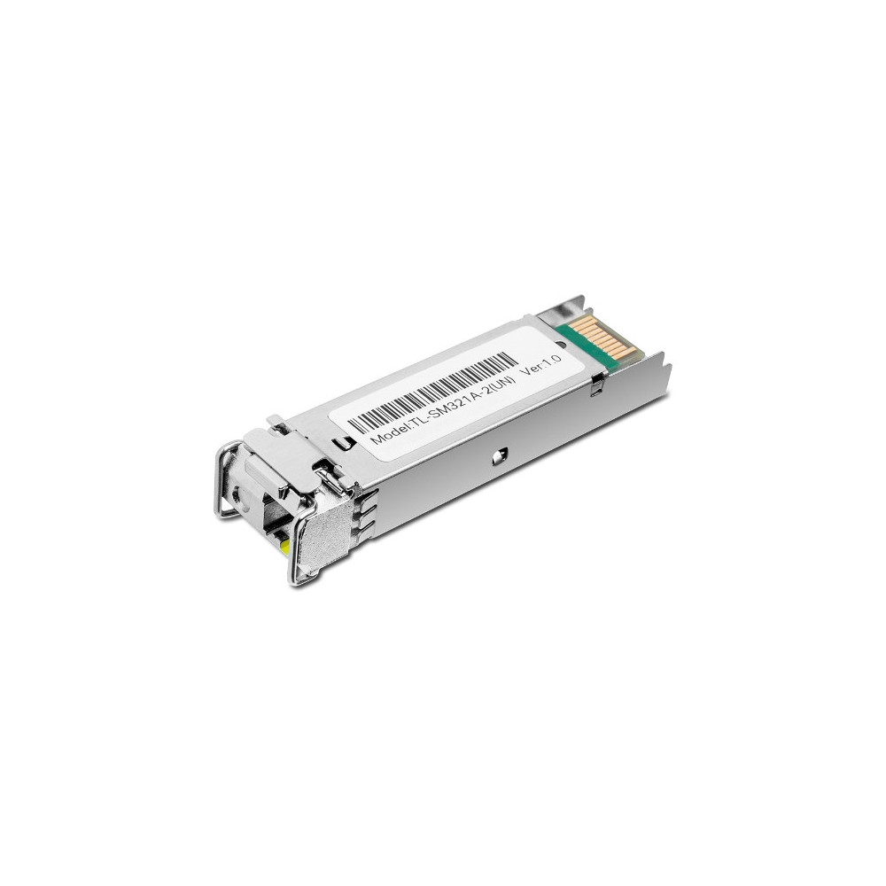 TP-Link TL-SM321A module émetteur-récepteur de réseau Fibre optique 1250 Mbit s SFP TP-Link TL-SM321A module émetteur-récepteur de réseau Fibre optique 1250 Mbit s SFP